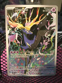 Xerneas 91/86 Illustration Rare Holo Chaos Rising Pokemon TCG Card NM - Image 1