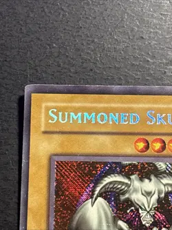 Summoned Skull BPT-002 Reverse Foil Misprint Error Secret Rare Yu-Gi-Oh Card MP - Image 2