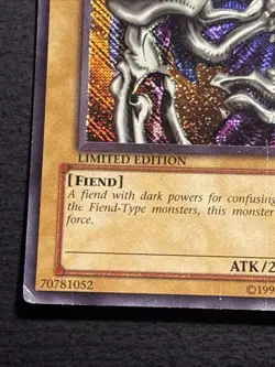 Summoned Skull BPT-002 Reverse Foil Misprint Error Secret Rare Yu-Gi-Oh Card MP - Image 5
