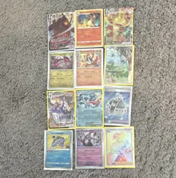 Pokemon TCG Pokemon GO 10-Card Lot Holo Full Art/Radiant Charizard Mewtwo - Image 1