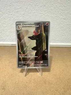 Pokemon Charmeleon 169/165 Pokemon Card 151 Full Art Special Illustration Rare - Image 1