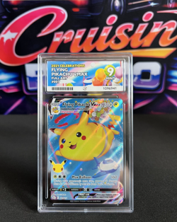 Flying Pikachu VMAX 007/025 Celebrations SWSH Holo Pokemon Card ACE 9 Mint - Image 1