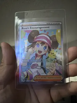 Rosa's Encouragement SR Pokemon Card 123/088 Perfect Order - Image 1