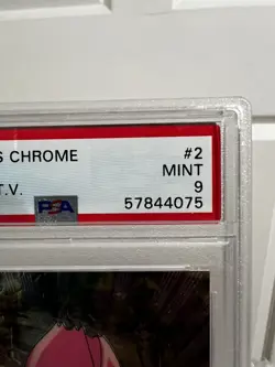 Pokemon Ivysaur #2 2000 Topps Chrome T.V. Graded Card -PSA 9 - Image 4
