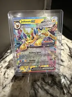 Pokemon TCG Jolteon EX Prismatic Evolutions Stamped Promo Card 030/131 NM - Image 1