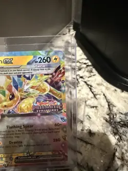 Pokemon TCG Jolteon EX Prismatic Evolutions Stamped Promo Card 030/131 NM - Image 3
