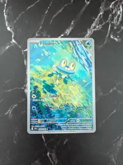 Pokemon TCG Froakie 88/86 Chaos Rising Illustration Rare Holo Card English - Image 2