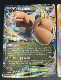 Dragonite EX 72/108, Dragonite EX 74/111 JUMBO/OVERSIZED Lot Pokemon Cards - Image 3