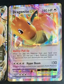Dragonite EX 72/108, Dragonite EX 74/111 JUMBO/OVERSIZED Lot Pokemon Cards - Image 5