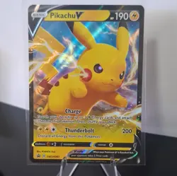 💎Pikachu V SWSH061 SWSH: Sword & Shield Promo Cards Holo💎 - Image 1