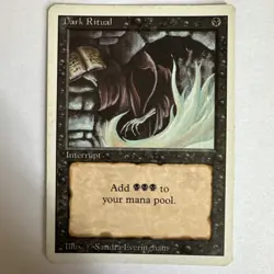 MTG | Dark Ritual | Common | (NM) Revised - Image 1