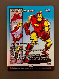 Cyberdrive Awakener -FOIL 53 - MTG: Marvel Super Heroes - Borderless Showcase - Image 1