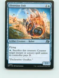 Diversion Unit - U41 - MTG - Aetherdrift (DFT) - Image 1