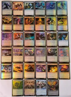 34x Robot Bundle Edge of Eternities Artifact Creature EOE DFT SPM FIN mtg - Image 1