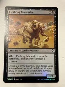 1x Fleshbag Marauder FOIL Commander Legends MTG Magic the Gathering NM - Image 1