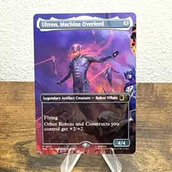 Ultron, Machine Overlord (Borderless) Commander: Marvel Super Heroes Regular - Image 1