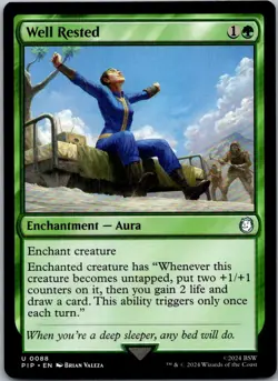 Well Rested U PIP #88 LP MTG Magic - Image 1