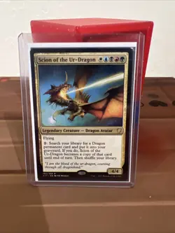 Commander Deck - Scion Of The Ur-Dragon - EDH - Sleeved, w/ Box - Image 1