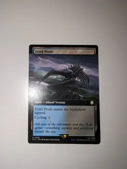 MTG - Fetid Pools (Extended Art) - Fallout (PIP) NM/M Condition - Image 1