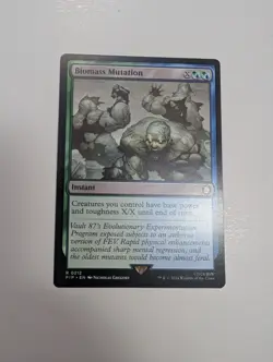 MTG - Biomass Mutation - Fallout (PIP) NM/M Condition - Image 1