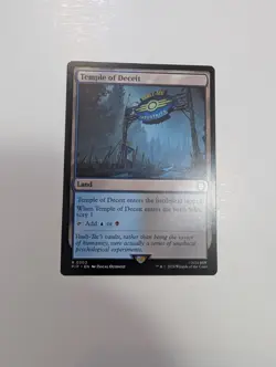 MTG - Temple of Deceit - Fallout (PIP) NM/M Condition - Image 1