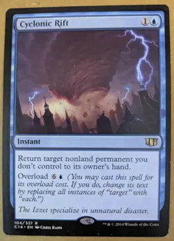 M:TG — Cyclonic Rift — Commander 2014 #104 (RARE) - Image 1