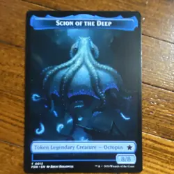 Magic: The Gathering Foundations Foil Koma, World-Eater + Koma’s Coil Token - Image 3