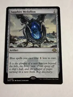 Sapphire Medallion Modern Horizons 3 Regular - Image 1