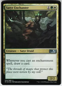 FOIL SATYR ENCHANTER 223 UC NEAR MINT - Image 1