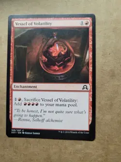 MTG Vessel of Volatility (189/356) Shadows over Innistrad Red LP BULK DISCOUNT - Image 1
