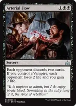 4x Arterial Flow MTG - Rivals of Ixalan - Light Play - Image 1