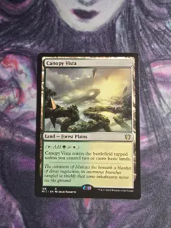 Canopy Vista Commander: Innistrad: Midnight Hunt Regular - Image 1