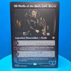 Ob Nixilis of the Black Oath (Foil Etched) Commander Masters Foil - Image 1