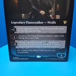 Ob Nixilis of the Black Oath (Foil Etched) Commander Masters Foil - Image 2
