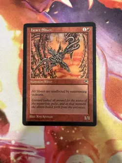 1x MTG Magic The Gathering TCG - Heart Sliver - Tempest - Image 1
