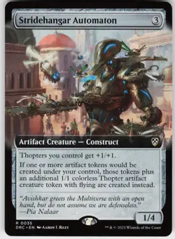 STRIDEHANGAR AUTOMATON (EXTENDED ART) 35 R NEAR MINT - Image 1
