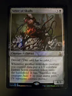 Sifter of Skulls FOIL Oath of the Gatewatch MTG FREE SHIPPING - Image 1