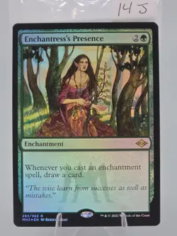 Enchantress's Presence Modern Horizons 2 #283 Foil English NM Mtg - Image 4