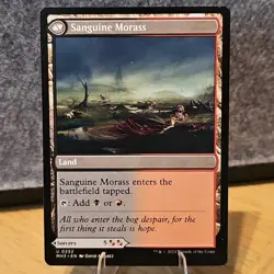 MTG Bloodsoaked Insight / Sanguine Morass Modern Horizons 3 #252 NM Fresh Pull - Image 2