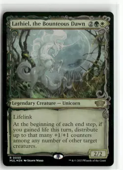 Lathiel, the Bounteous Dawn FOIL Multiverse Legends MTG NM - Image 1