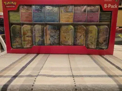 Pokemon Prismatic Evolutions Mini Tins Full Set of 8, New and Sealed..Costco2025 - Image 1