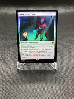 Iron Man Armor - Foil MTG - Marvel Super Heroes - NP #248 - Image 1