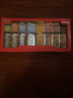 Pokemon Prismatic Evolutions 8 Mini-Tins with Promo Cards. - Image 1