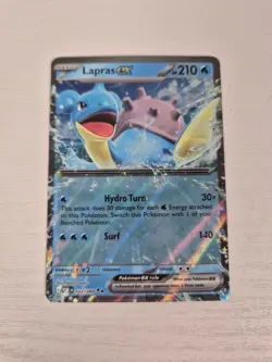 Lapras ex - 022/088 - Perfect Order Double Rare Pokemon Card TCG Deck Building - Image 1