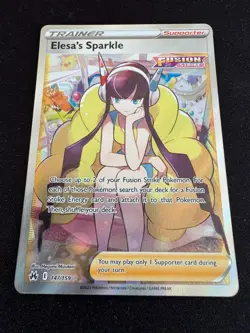 Elesa's Sparkle Ultra Rare Full-Art - POKEMON CARD CROWN ZENITH - 147/159 NM - Image 1