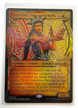 MTG – Lost Caverns - Anim Pakal, Thousandth Moon Showcase Foil - Rare 0300 - Image 1