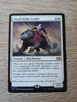 Mtg Ainok Strike Leader - Tarkir Dragonstorm Commander - Image 1