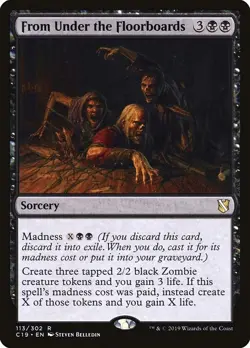 [MTG] From Under the Floorboards (113) (C19) LP-HP - Image 1
