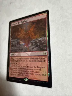 Unique & Misc Promos Den of the Bugbear - Foil - Ampersand Promo - V Light Play - Image 4