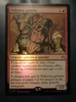 mtg magic origins goblin piledriver FOIL FRENCH vf fr pelleteur gobelin origines - Image 1